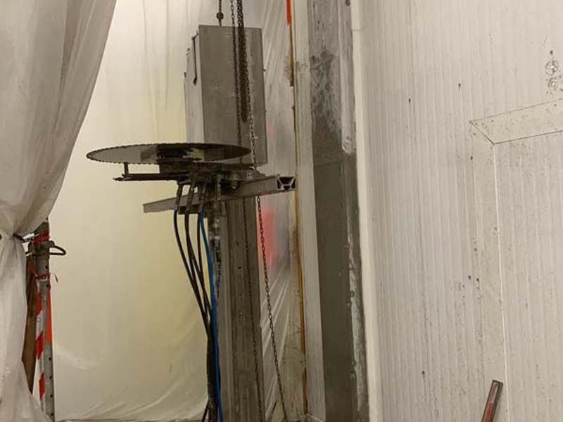 Sciage Béton à Gouffern en Auge