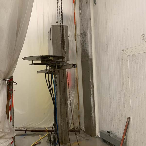 Découpe de mur Orne