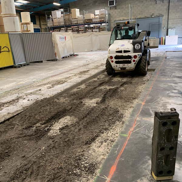 Démolition sol béton Orne
